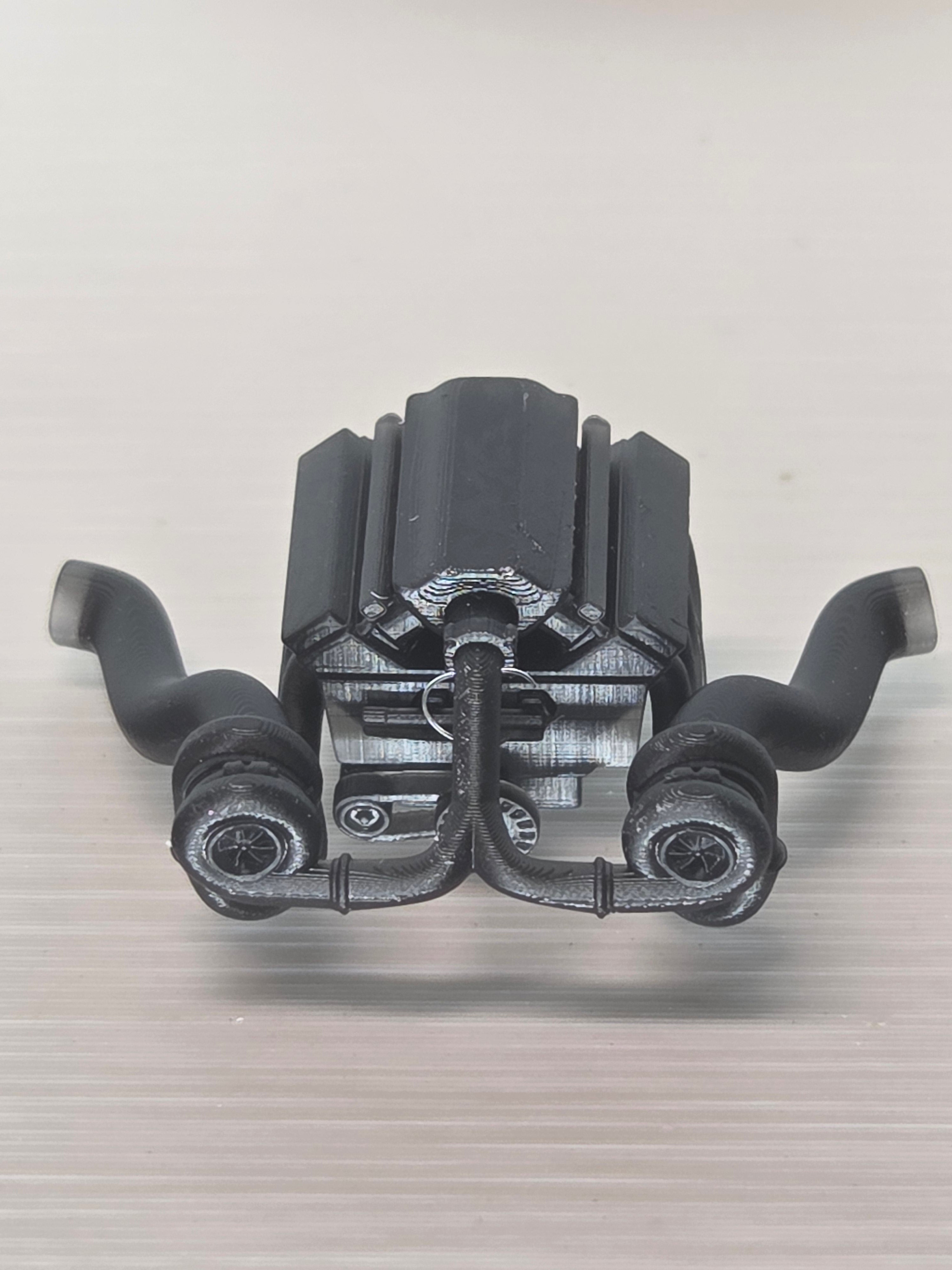 TWIN TURBO ENGINE